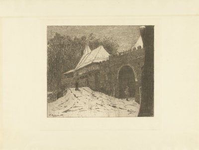 Stadsgezicht met Koppelpoort te Amersfoort door Remmert Dekker