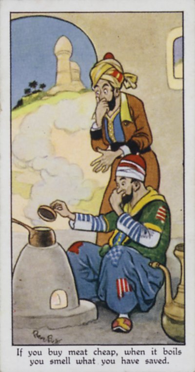 Als je goedkoop vlees koopt, ruik je bij het koken wat je hebt bespaard door René Bull