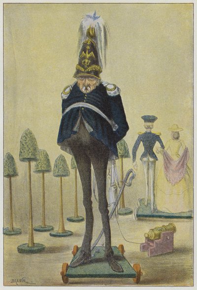 De Artillerie Kolonel door Renard Jules Draner