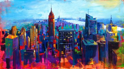 Het bruisende New York door Renate Holzner