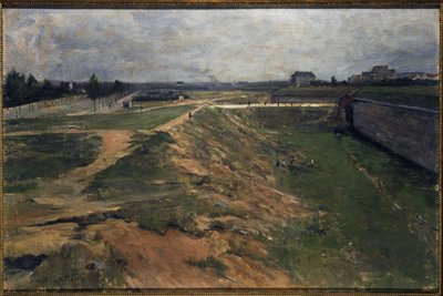 Uitzicht op Fort de Vanves, ca. 1880 door Rene Billotte