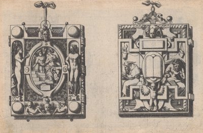 Ontwerpen voor juwelen en sieraden, ca. 1600-1645 door Rene Boyvin