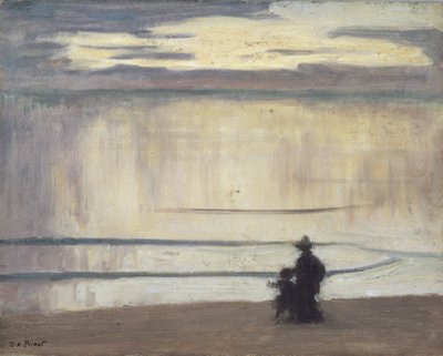 Entre Chien et Loup, ca. 1910 door René François Xavier Prinet
