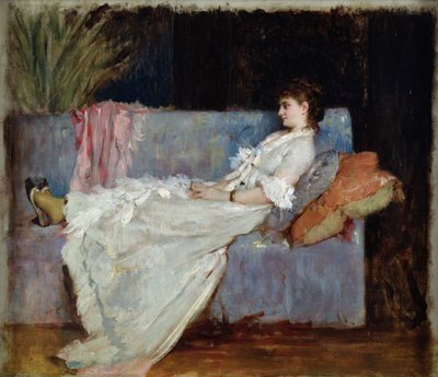 Madame Flahaut door René François Xavier Prinet