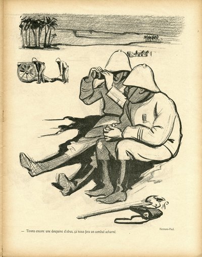 Illustratie van Hermann-Paul in De Wilde Eend door Rene George Hermann Paul
