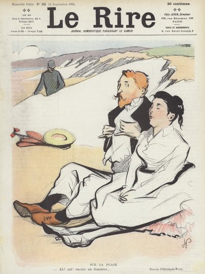 Illustratie voor Le Rire door Rene George Hermann Paul