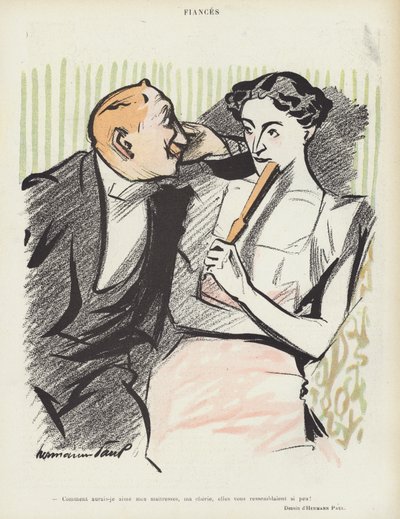 Illustratie voor Le Rire door Rene George Hermann Paul
