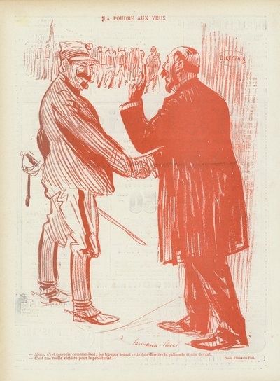 Illustratie voor Le Rire door Rene George Hermann Paul