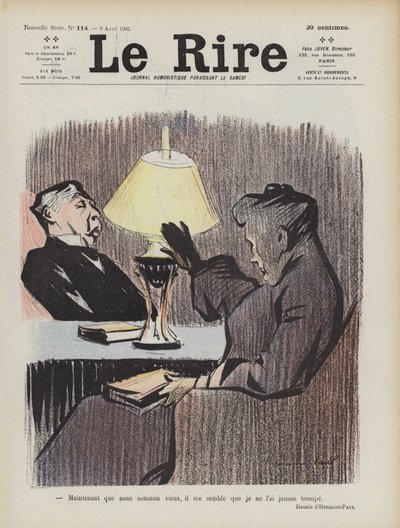 Illustratie voor Le Rire door Rene George Hermann Paul