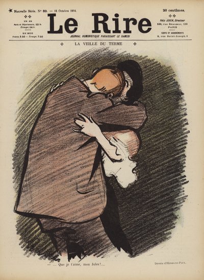 Illustratie voor Le Rire door Rene George Hermann Paul