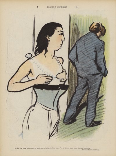 Illustratie voor Le Rire door Rene George Hermann Paul