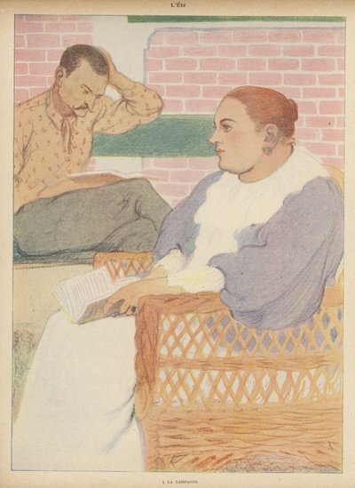 Zomer: op het platteland door Rene George Hermann Paul