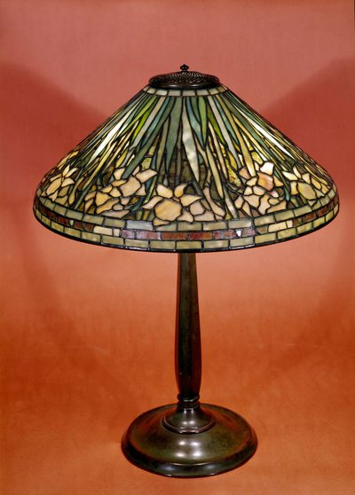 Bureaulamp in 1900 gemaakt door Rene Lalique door Rene Jules Lalique