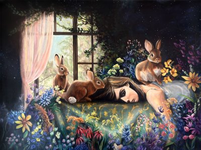  door Renee Machan Cottagecore Artist