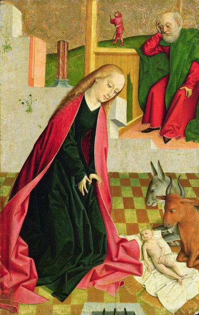 Geboorte van Christus door Reuland  Frueauf the Elder