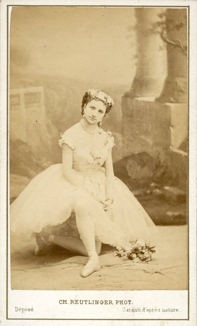 Angelina Fioretti, Italiaanse ballerina van de Parijse Opera door Reutlinger Studio (after)