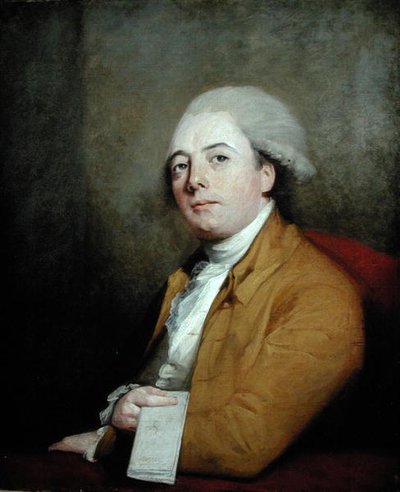 Portret van John William Hamilton door Rev. Matthew William Peters
