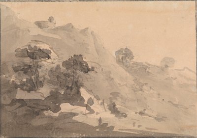 Heuvelachtig landschap door Rev. William Gilpin