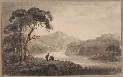 Rivierlandschap door Rev. William Gilpin