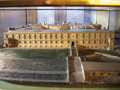 Model van het Kasteel van Karel II, 1799 door Revd. William Mounsey