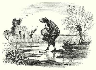 Hans Christian Andersen: Het meisje dat op een brood stapte door Rex (after) Whistler