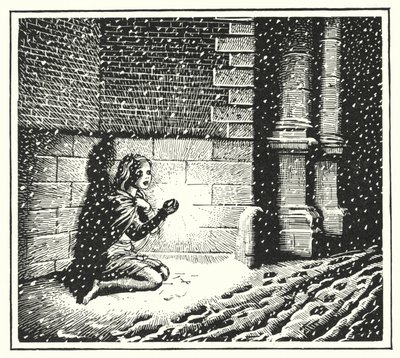 Hans Christian Andersen: Het Meisje met de Zwavelstokjes door Rex (after) Whistler