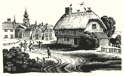 De ooievaars door Rex (after) Whistler