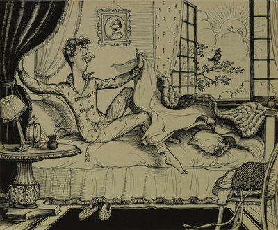 De Moeite Waard om Voor Op te Staan!, 1929 door Rex Whistler
