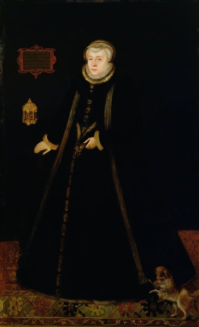 Portret van Lady Margaret Douglas, gravin van Lennox, naar Daniel Mytens de oudere door Rhoda Sullivan
