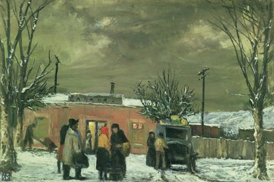 De Wagen door Ricardo Baroja