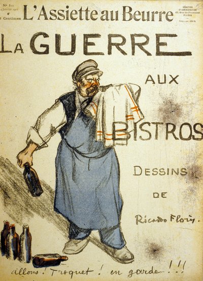 Voorpagina van het Franse satirische blad "L