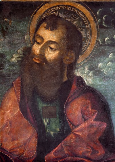 Sint Paulus en Sint Petrus (detail van Sint Paulus) door Riccardo Quartararo