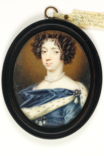 Lady Frances Howard door Richard  Gibson