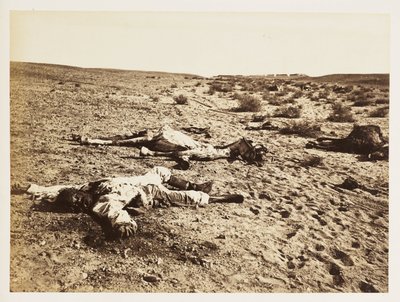 Dode soldaat bij Tel-el-Kebir, Egypte, 6 december 1882 door John Pardon