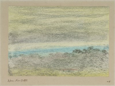 Horizon en lucht door John Pardon