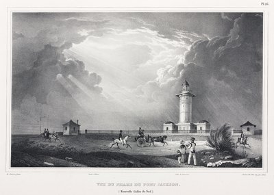 Vuurtoren bij Port Jackson, New South Wales, Australië door John Pardon