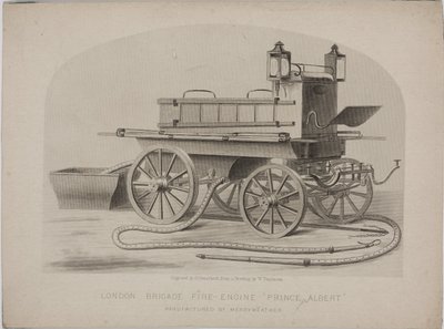 Londen Brigade brandweerwagen 