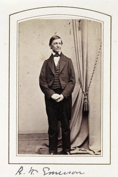 R W Emerson, ca. 1860 door John Pardon