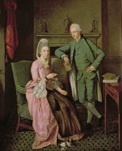 Gesprekstuk, midden 1770s door Richard (attr. to) Brompton