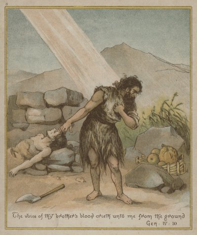 Kaïn, net nadat hij Abel heeft gedood door Richard Andre