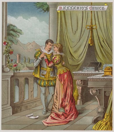Illustratie voor De Koopman van Venetië door Richard Andre