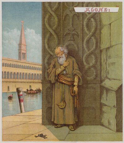 Illustratie voor The Merchant Of Venice door Richard Andre