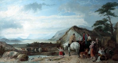 De rust van de veedrijver, 1846 door Richard Ansdell
