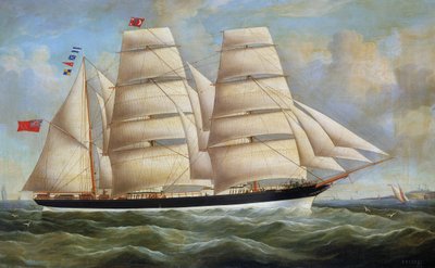 Het zeilschip 