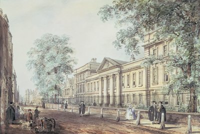 Emmanuel College, Cambridge, gezien vanaf St. Andrew