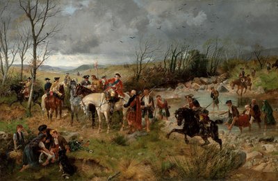 Rust van Prins Charles Edward aan de oevers van de Nairne, 1878 door Richard Beavis
