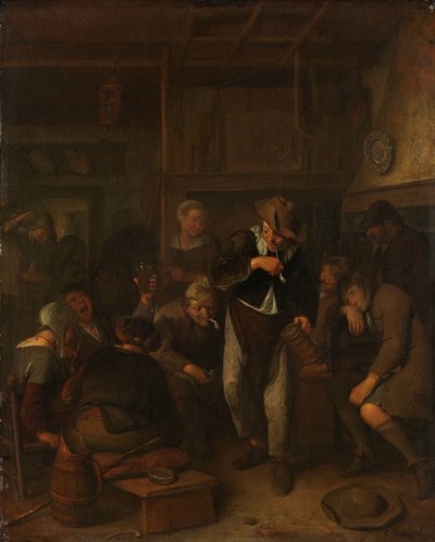 Herberg op het platteland door Richard Brakenburg