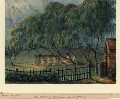 Napoleons graf op Sint-Helena door Richard Brunton Lieutenant Colonel