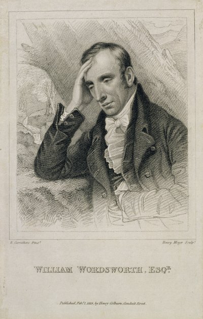 William Wordsworth (1770-1850), gegraveerd door Henry Meyer (1782-1847), 1819 door Richard Carruthers