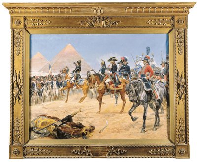 Bonaparte in Egypte in 1798, 1911 door Richard Caton II Woodville
